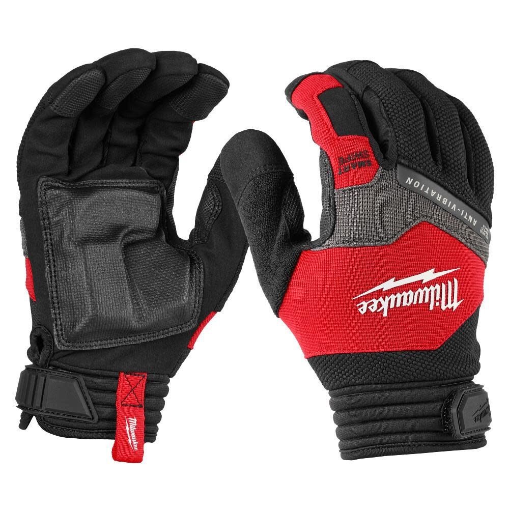 Milwaukee 48-73-8772 Smartswipe Men’s Anti-Vibration Work Gloves, L