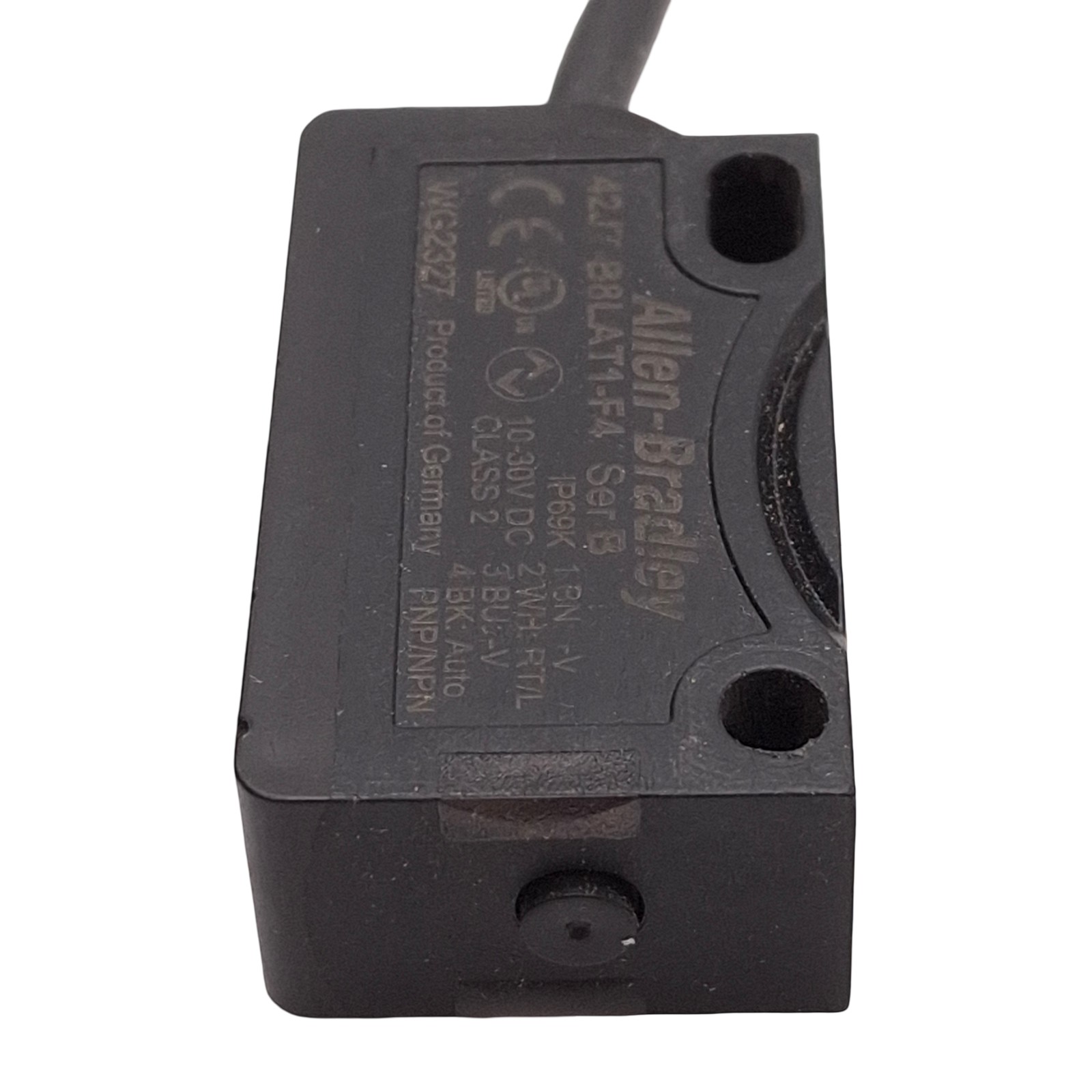 Allen Bradley 42JT-B8LAT1-F4 Photoelectric Sensor 120mm Range 10-30VDC M12 4-Pin