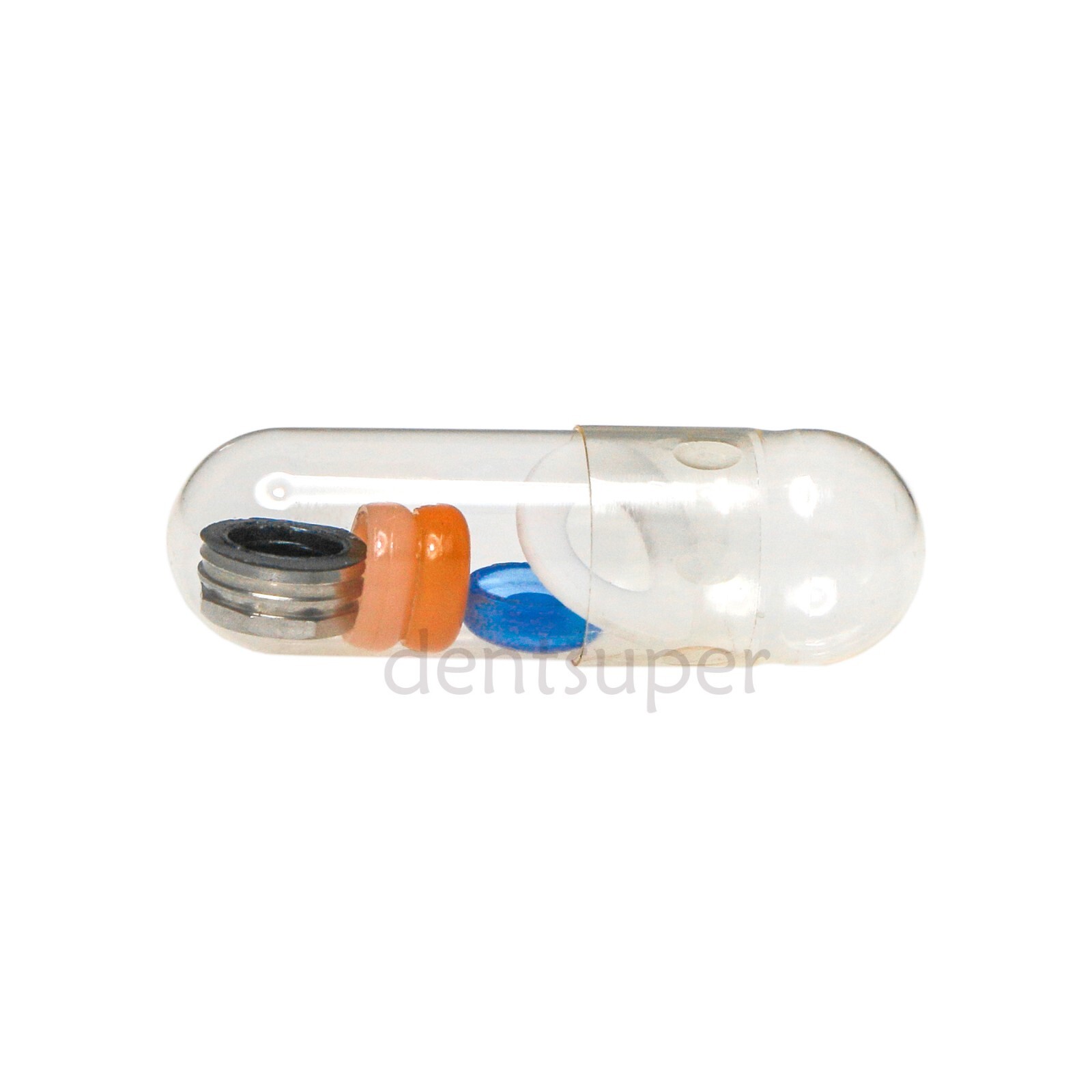Strong Retentive Caps Overdenture Attachment Abutments Metal Housing 5pcs/1set