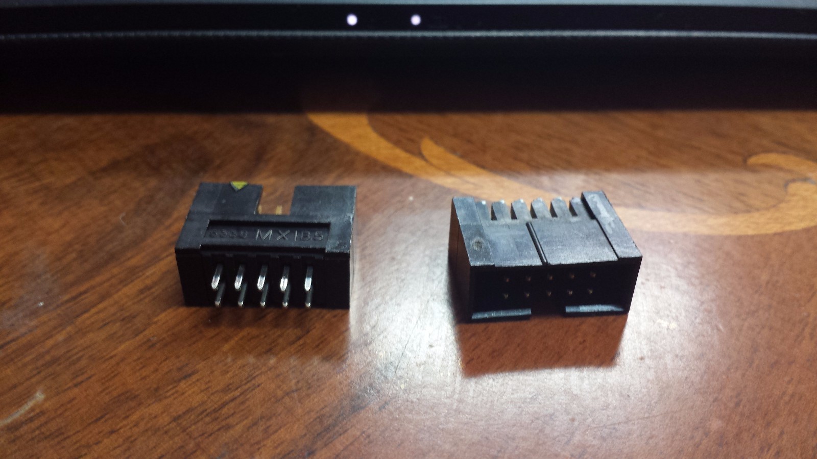 LOT OF 25 PCS MOLEX 39-53-6104 HDR 10 POS 2.54mm Solder