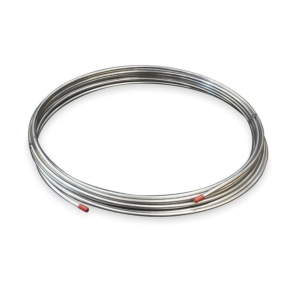 1/2″ OD x 100′ x .049 Wall Stainless Steel Tubing Coil, Type 316