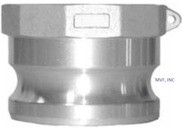 2″ Type A Camlock Female NPT x Male Adapter Aluminum, Hose A200IAL