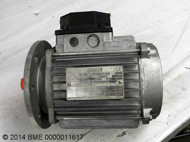 Electric Ac Motor, 0.16 Kw, 1680, Rpm, 260-350/440-600 Volts, 60 Hz,