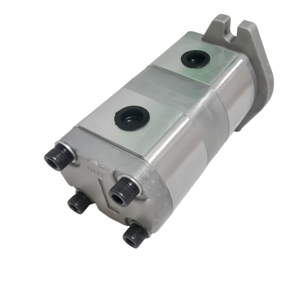 Double Gear Hydraulic Pump HGP-33A-F6/6R 17.46mmd Shaft Replacement