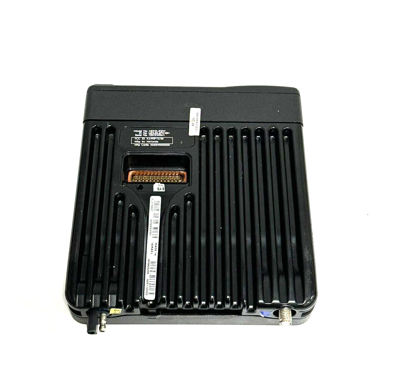 Motorola MCS2000 Digital Two-Way Mobile Radio M01HX+812W M01UGL6PW4BN w/Mic