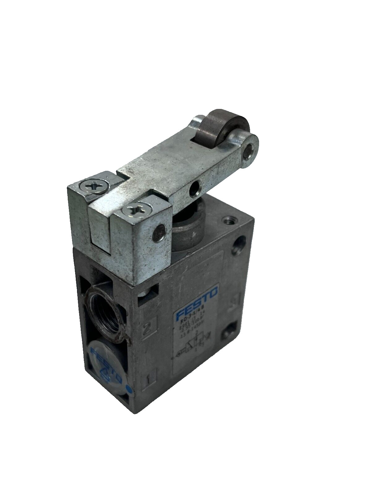FESTO RO-3-1/4-B 8991 Roller Lever Valve 3/2 Normally Open G1/4 10 bar