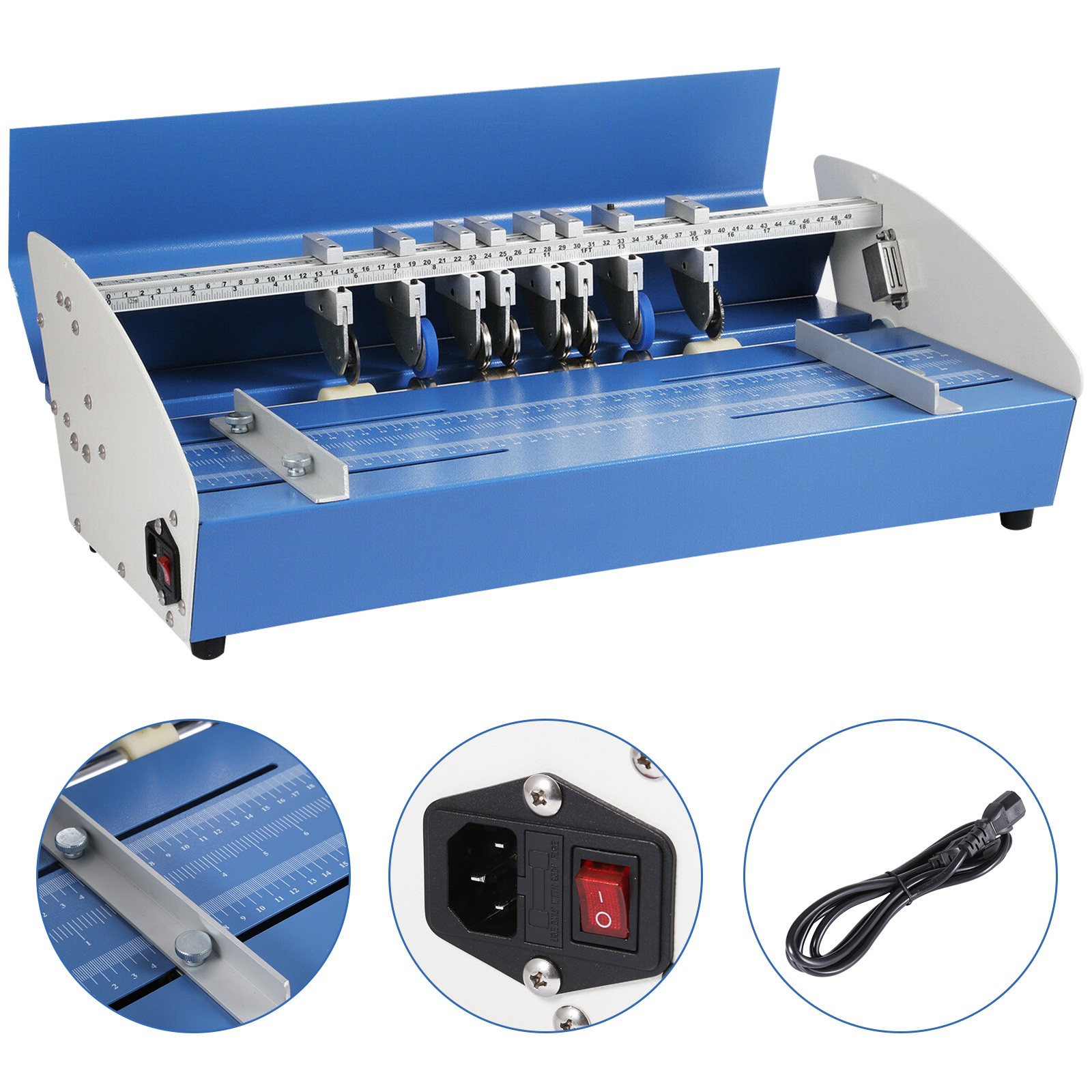 20.5” Electric Creaser Scorer Paper Creasing Machine 520mm Printing Individual