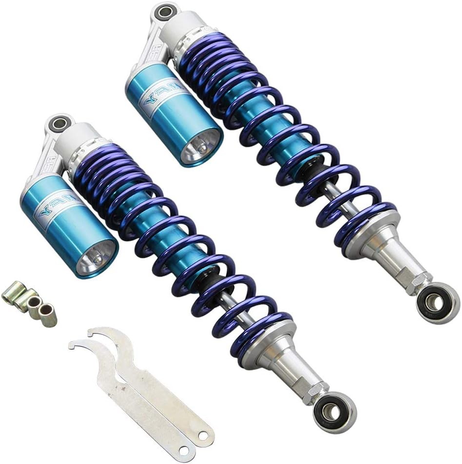 400mm Motorcycle Air Shock Absorber 15.7 Inch