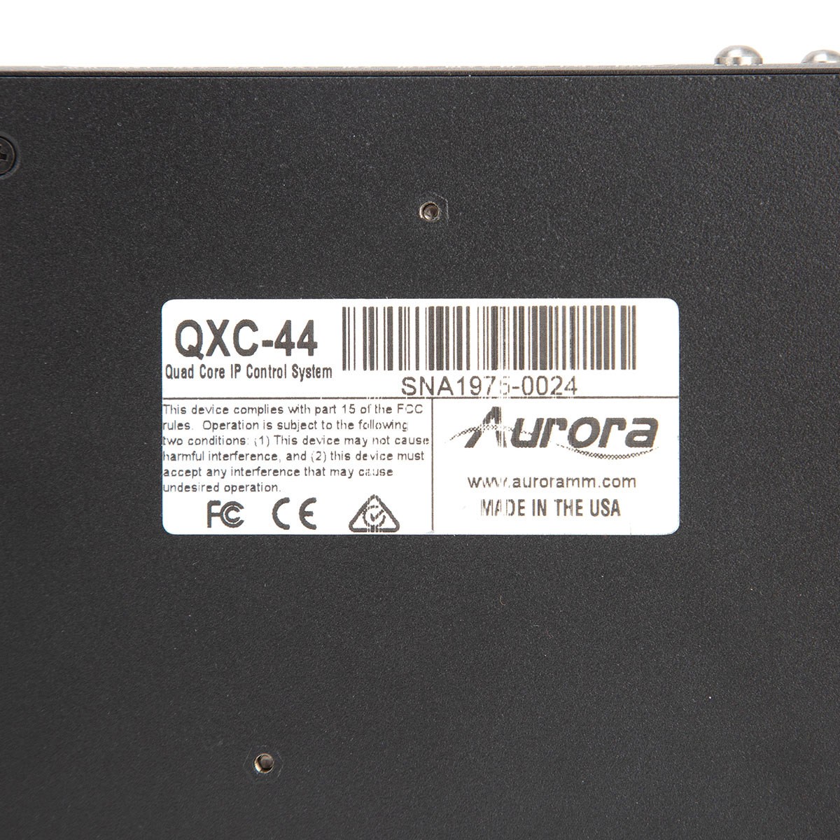Aurora Multimedia Multimedia QXC-44 Quad Core IP Control System – SKU#1808236