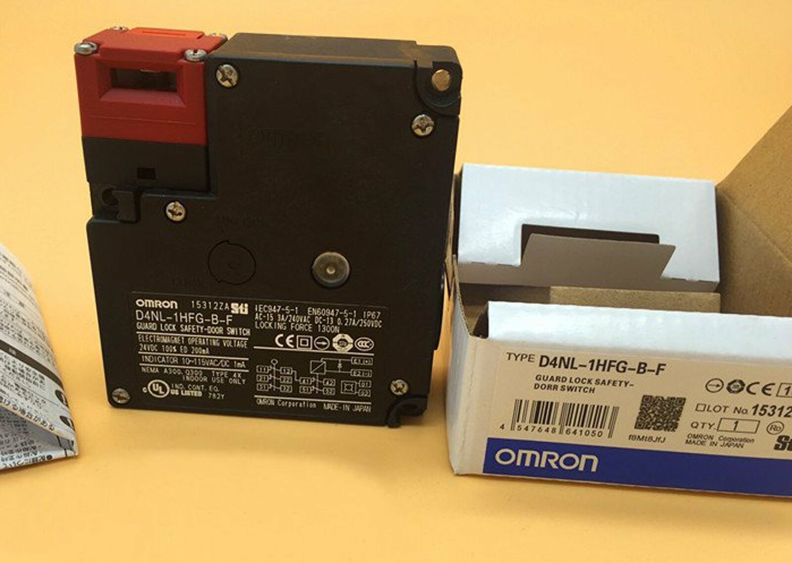 FOR OMRON 1PC NEW Safety Door Switch D4NL-1HFG-B-F FREE SHIPPING US Free TAX