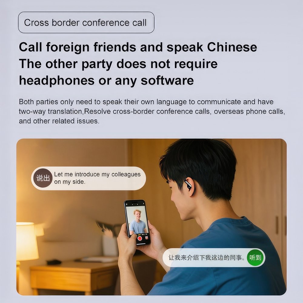 AI Language Translator Device Real-time Smart Instant Voice 150+ Languages