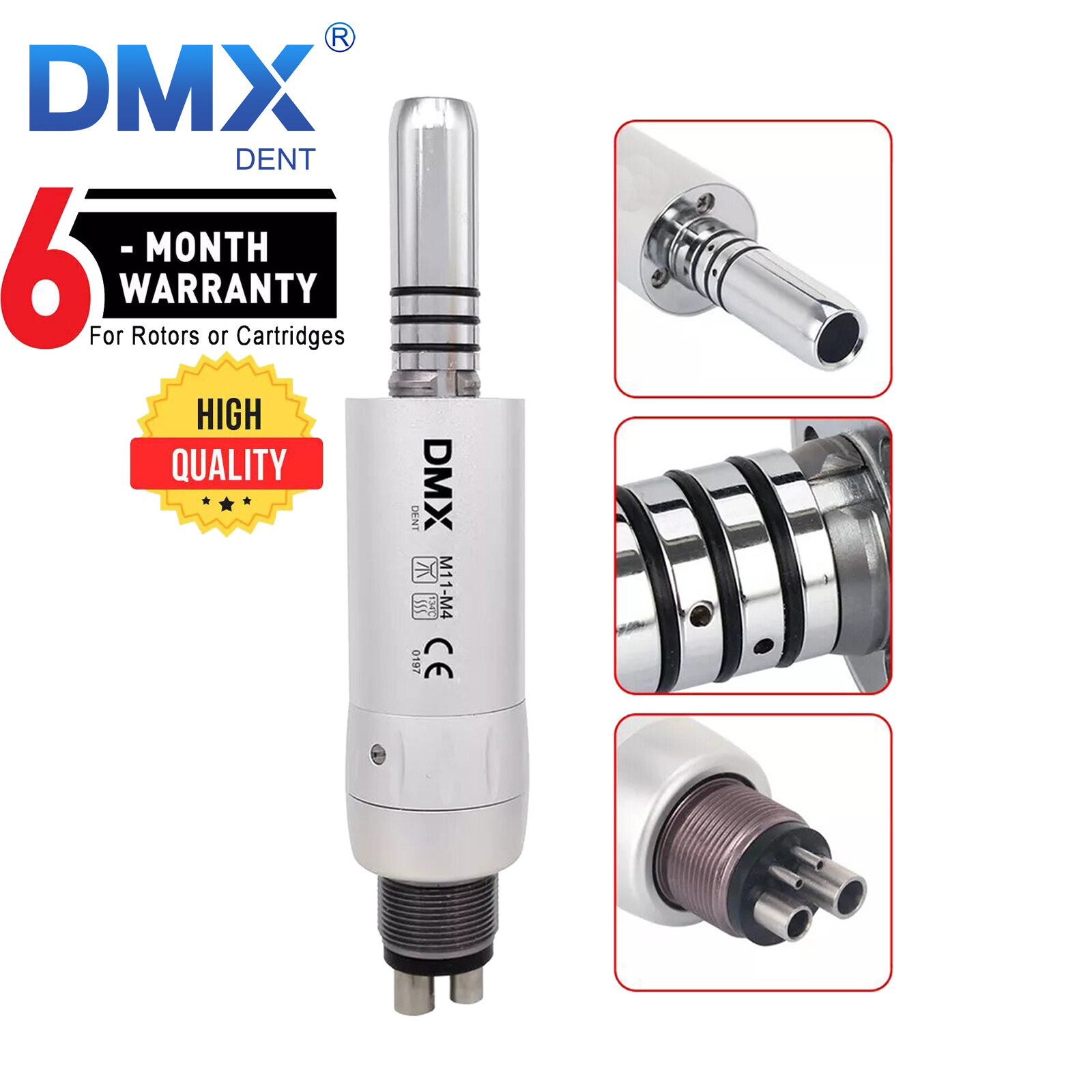 Dental Air Motor Low Slow Speed Handpiece Cooling Unit Internal Water Spray 4H