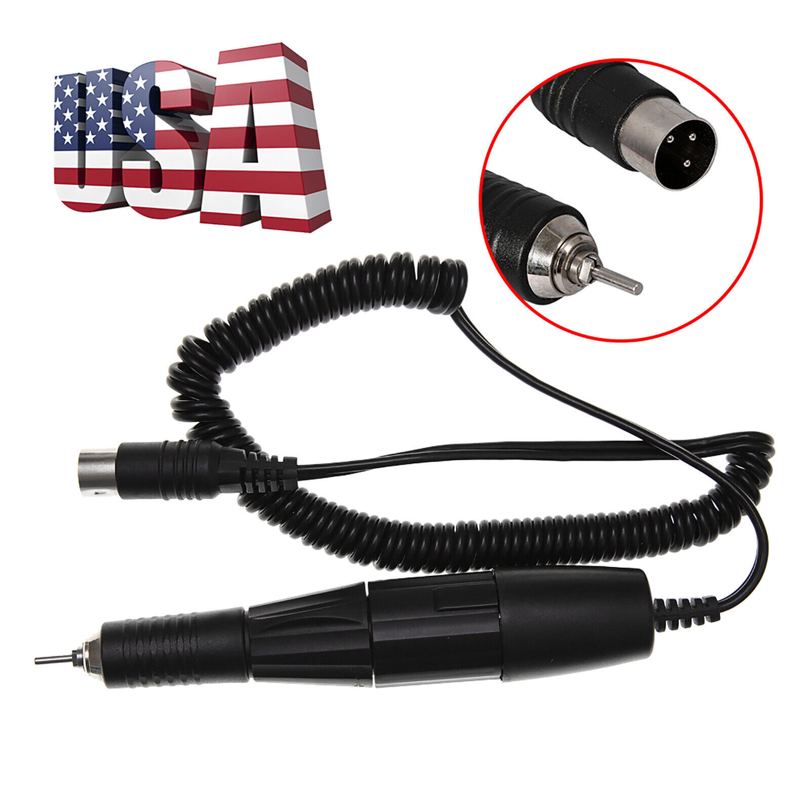USA Dental Lab Electric Micromotor Polishing Handpiece 35,000 rpm Fit Marathon