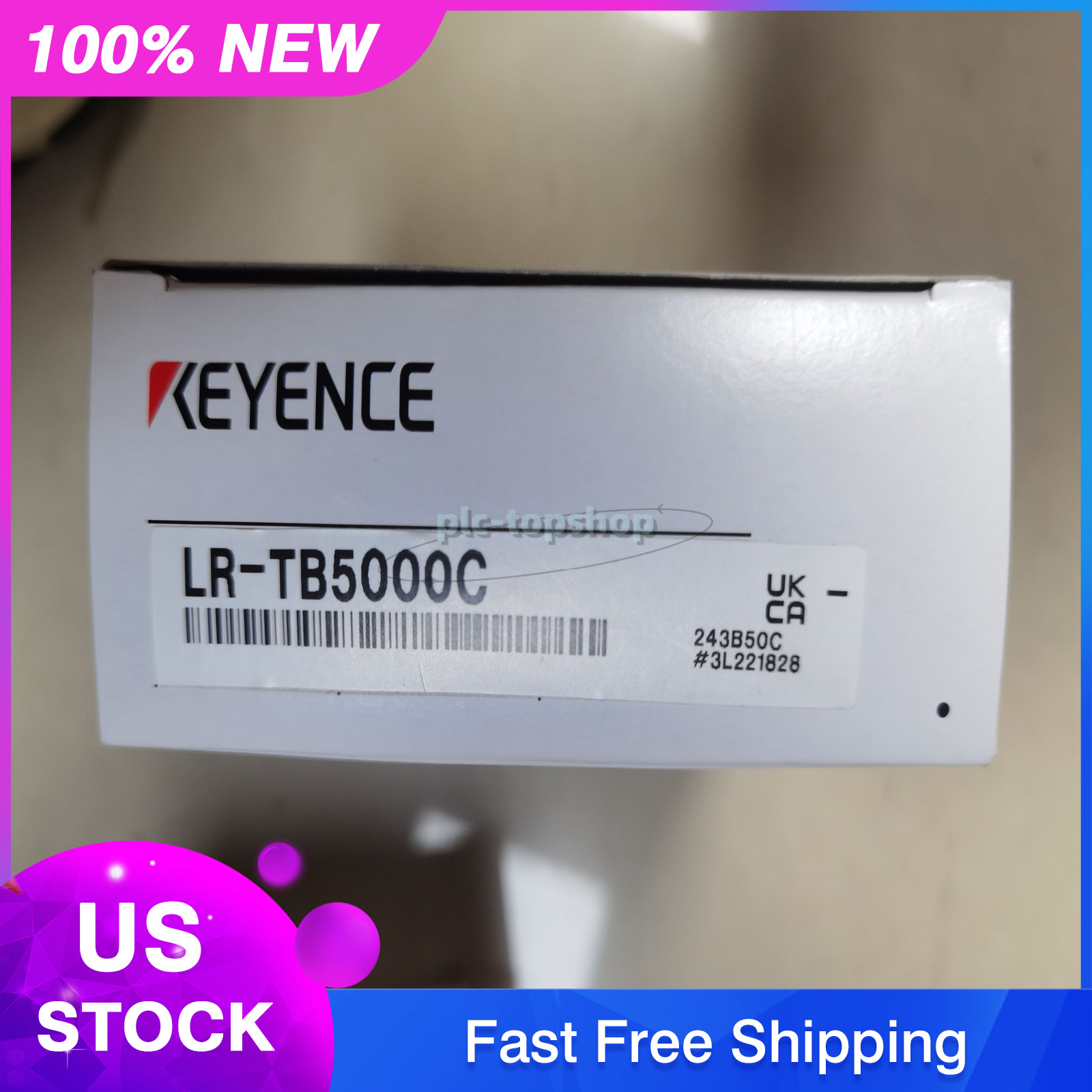 NEW IN BOX KEYENCE LR-TB5000C / LRTB5000C , MADE IN JAPAN , Mfd 2021 PLC