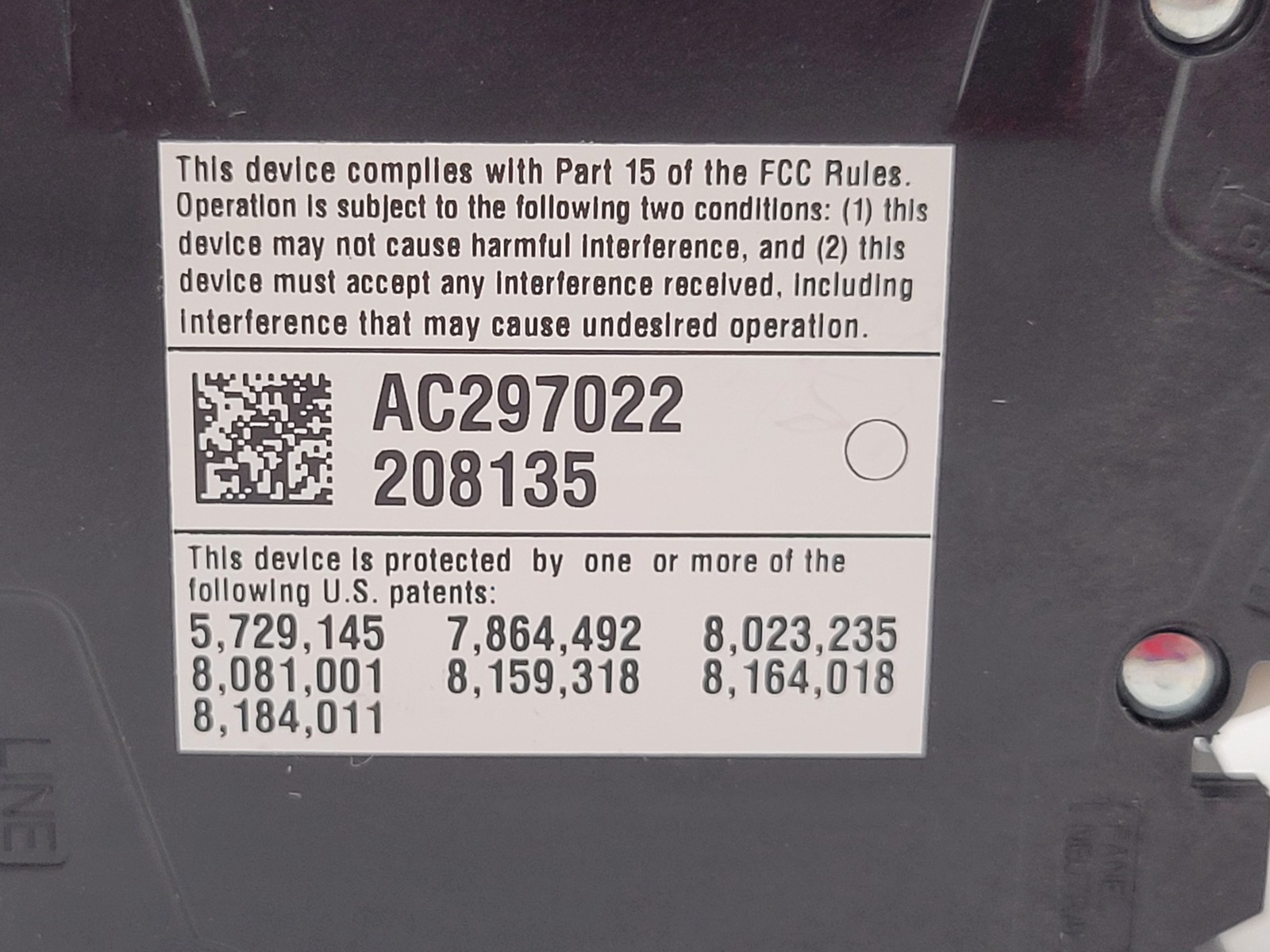 GE General Electric THHQL1120DF Plug-IN Circuit Breaker 20A 1P 120V Dual Functio