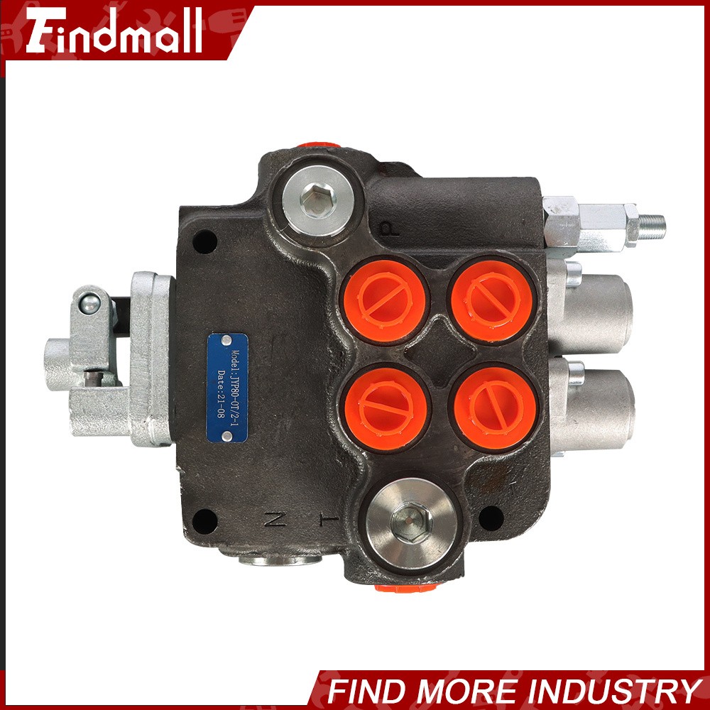Hydraulic Directional Control Valve for Tractor Loader w/Joystick 21GPM 2Spool