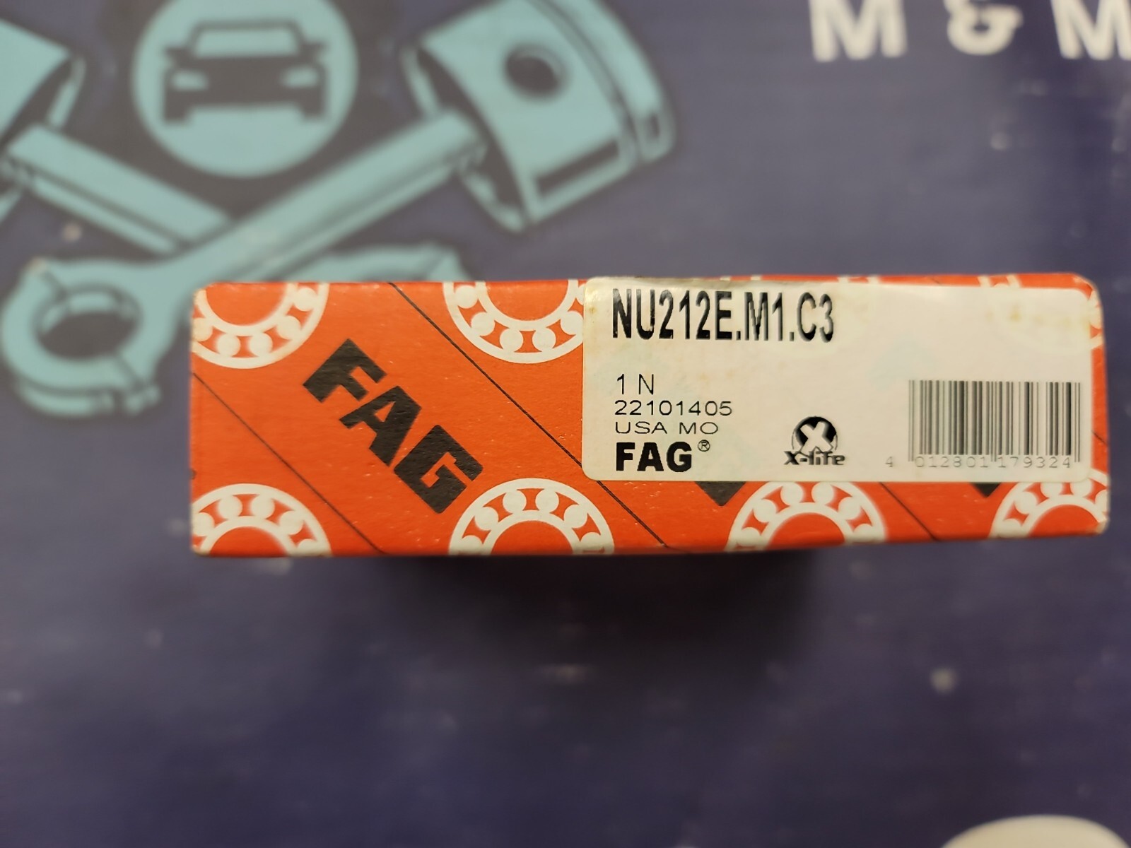 FAG NU212E.M1.C3 Cylindrical Roller Bearing New In Box