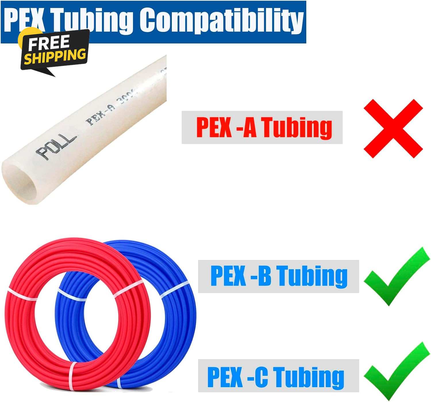 12 Pack 1/2″ Press Pro Press X 1/2″ PEX Adapter Crimp Fittings Brass