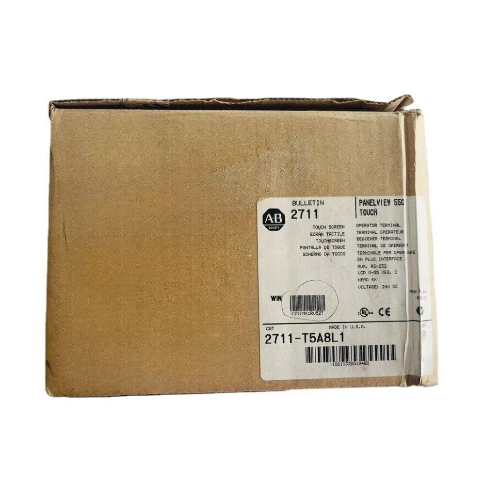 2711-T5A8L1 Allen Bradley PanelView Standard Terminal Fast Shipping 2711T5A8L1!
