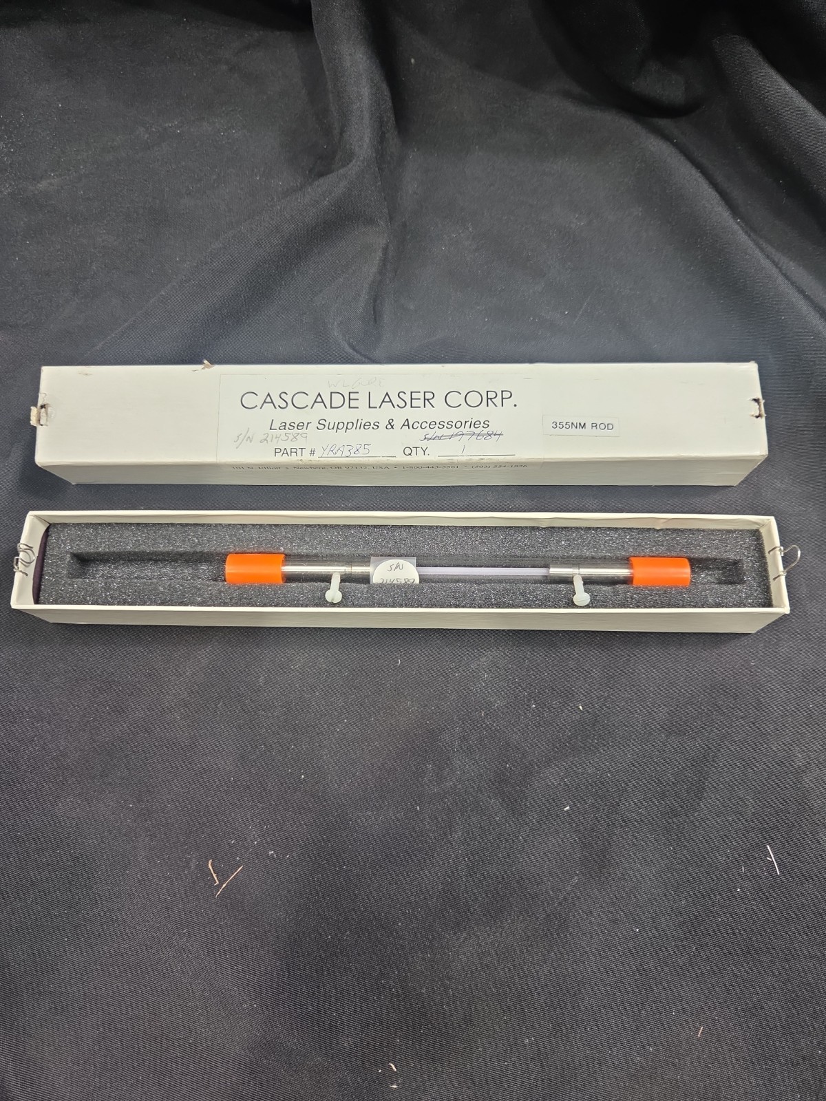 Cascade Yag Laser Rod YRA385