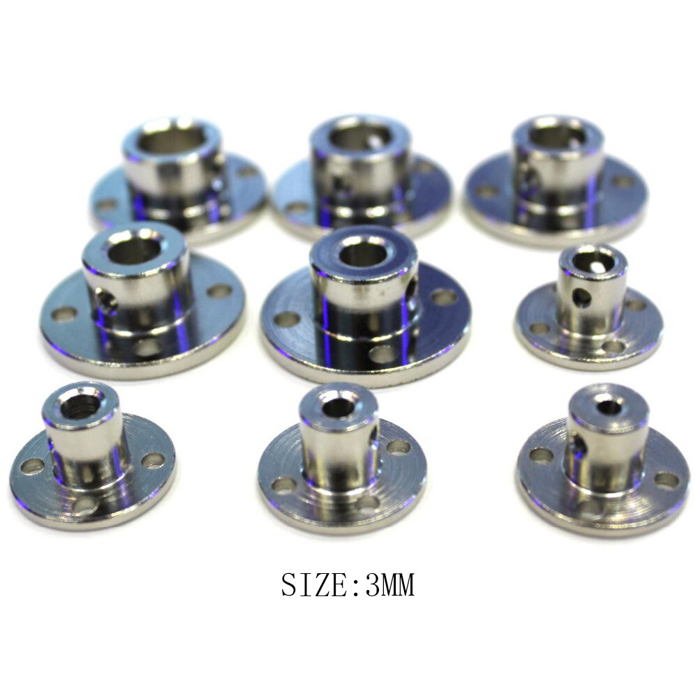 3mm-14mm Rigid Flange Coupling Motor Guide Shaft Coupler Motor Connector Wrench