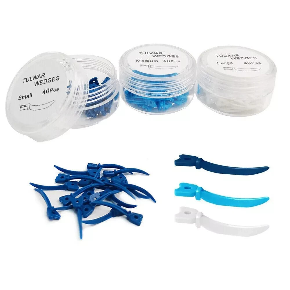 Dental Matrix Bands Ring Sectional Matrice Clamp Wedges Fit Palodent V3 System