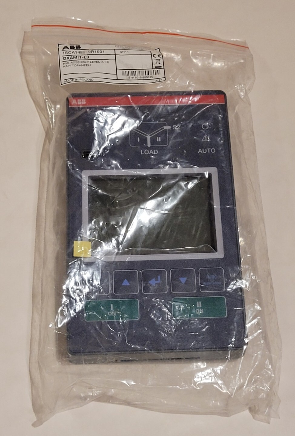 ABB HMI-Assembly Level 3 OXAMI1-L3 1SCA148919R1001 Brand New/Free Shipping!!