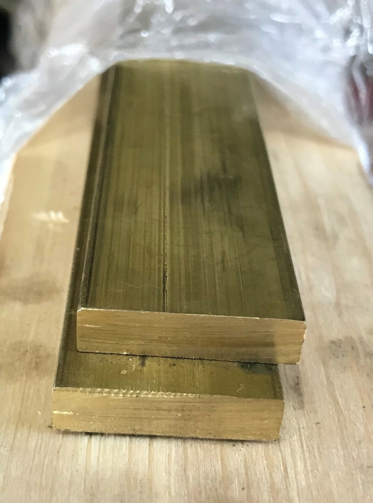 Brass Flat Bar Stock 1/8″X 2″X 10″ Long C360 Mill Stock