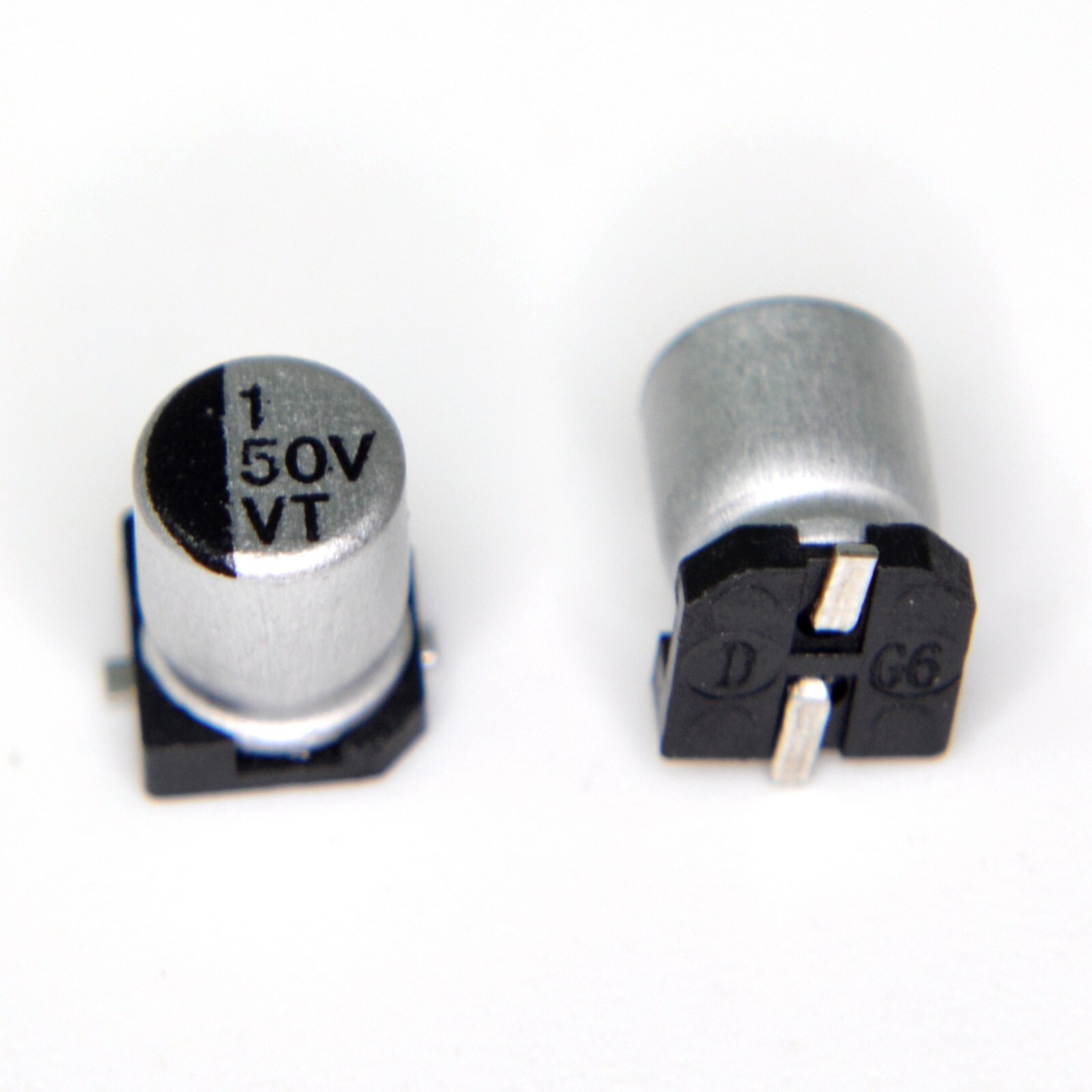 1µF–1000µF | 6.3V–50V SMD Electrolytic Capacitor Lot | 1206/1210 Sizes