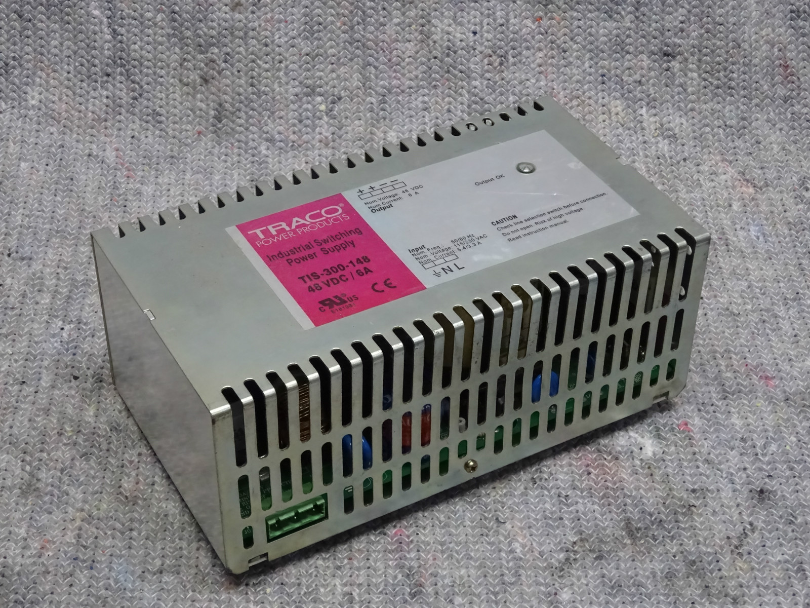 TRACOPOWER TIS 300-148 230V 6A 48V TRACO POWER TIS