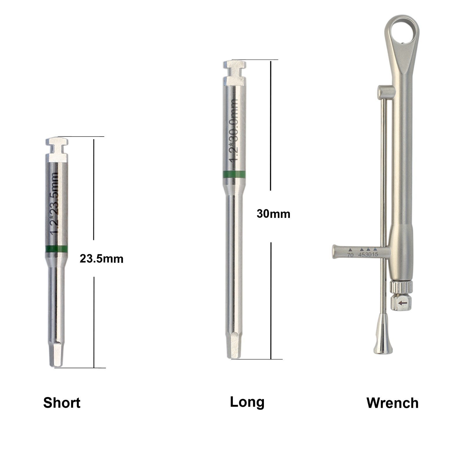 Dental Implant Screwdriver Hex Driver Latch Torque Wrench Adapter Astra Osstem