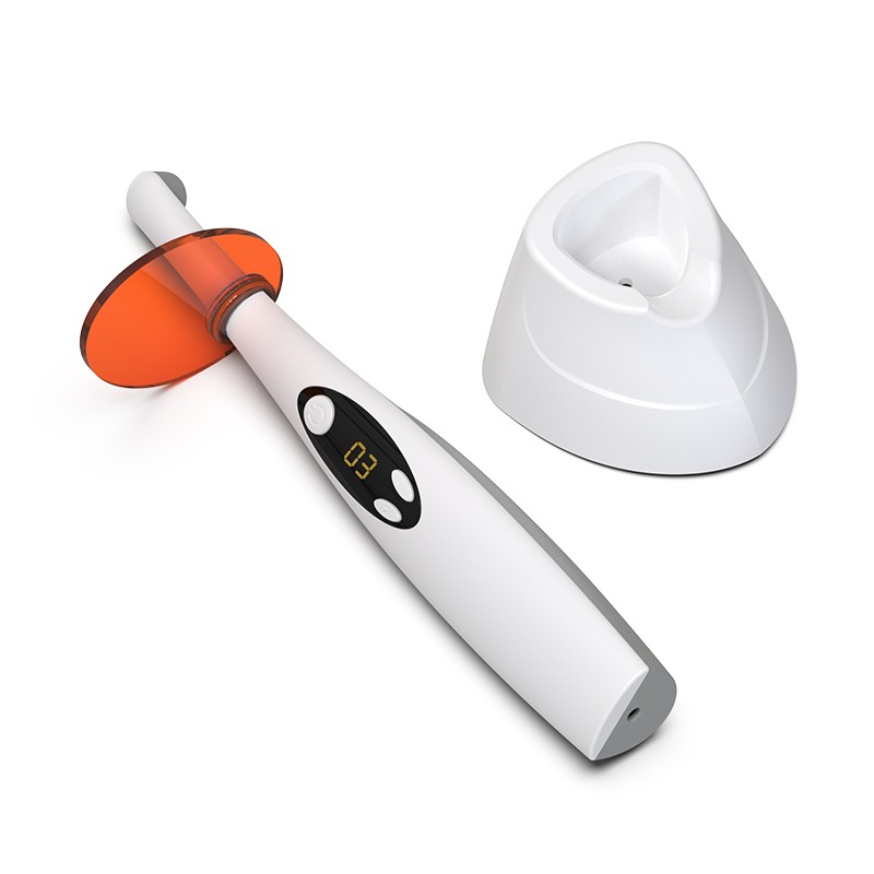 VVDental Wireless LED Curing Lamp 2200mW/c㎡ Led Resin Cure Light Resina Lampara