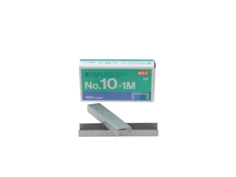 MAX Mini Staples #10 – For HD-10FL ergonomic stapler, 1000 pack