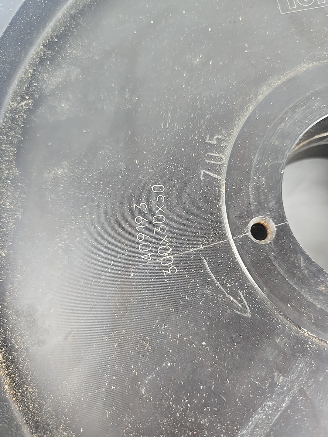 Rare Leitz 300x30x50 Insert Cutter Head PE 30-15-17, 40919.3, Max 4500, V18