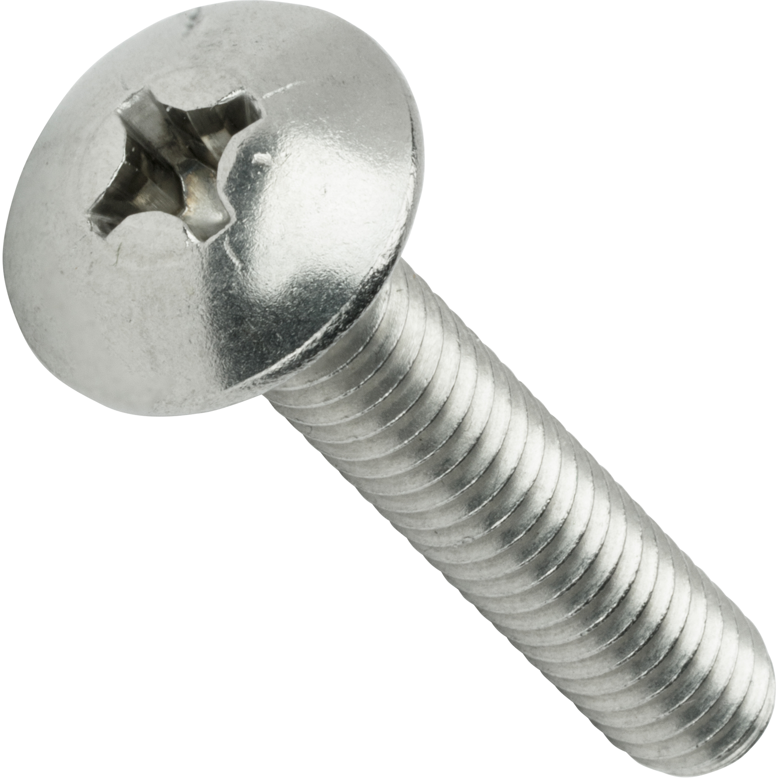 5/16-18 x 1″ Phillips Truss Head Machine Screws Stainless Steel 18-8 Qty 25