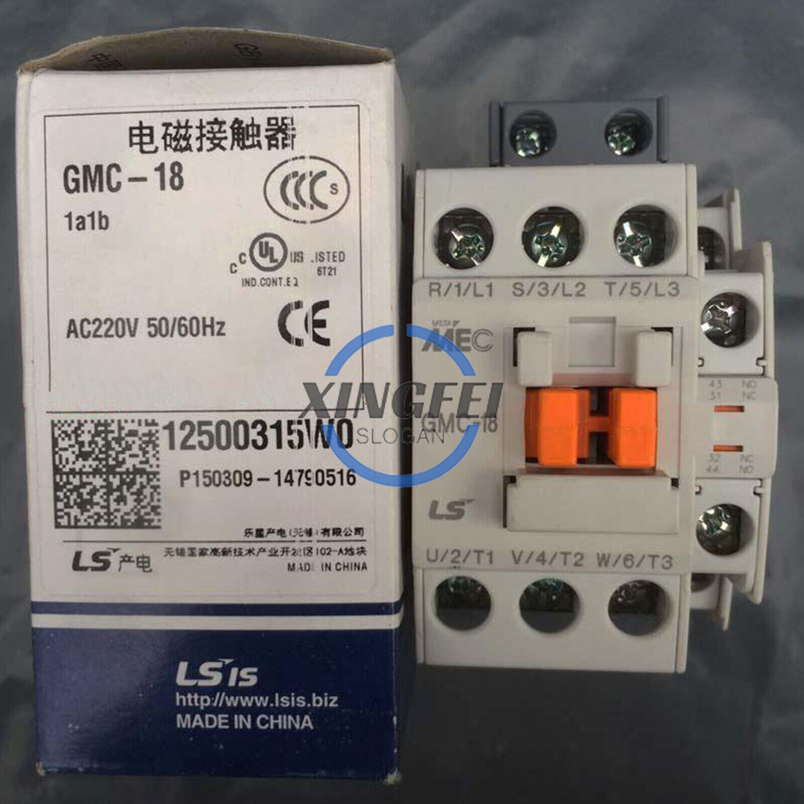 1PCS LS (LG) Contactor GMC-18 AC220V 50-60HZ NEW