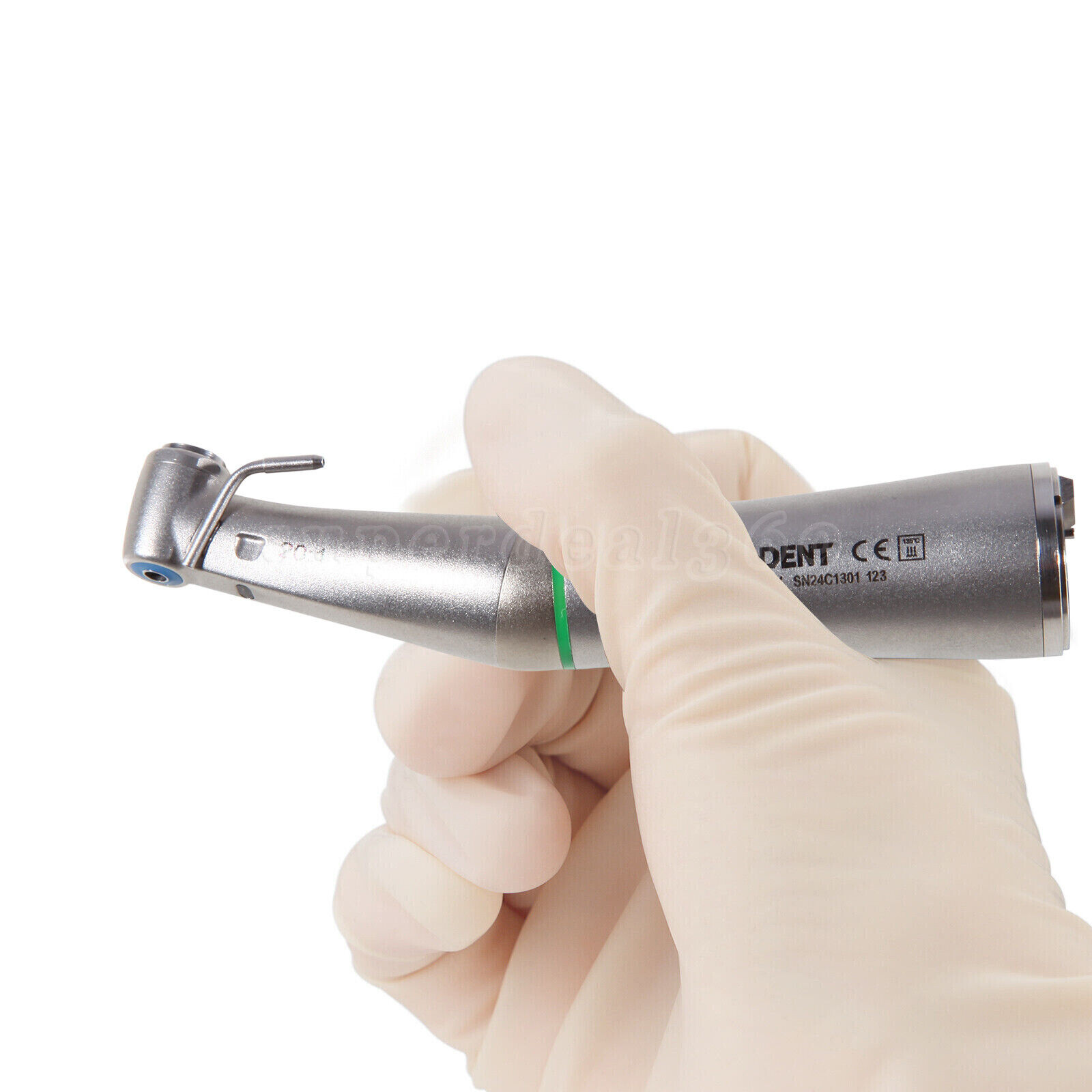 10 Pcs Dental 20:1 Implant Handpiece Contra Angle Fiber Optic 75Ncm NSK Ti Max