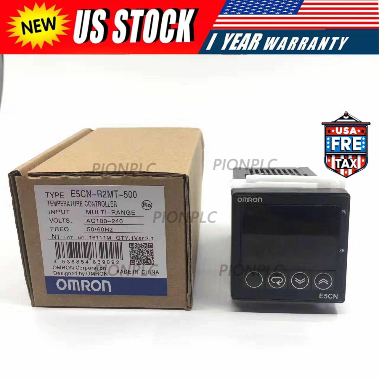 NEW good OMRON Temperature Controller E5CN-R2MT-500 100-240V E5CNR2MT500