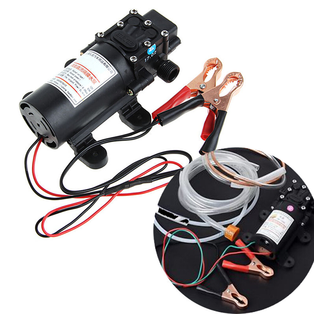12V Boat Car Oil Fluid Extractor Transfer Change Pump 5L/Min Scavenge Vacuum