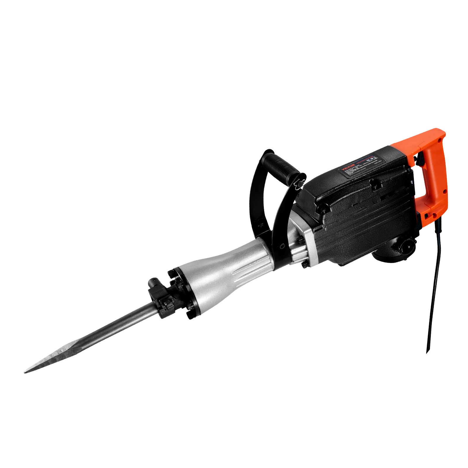 VEVOR Demolition Jack Hammer Concrete Breaker 2200W Electric Hammer