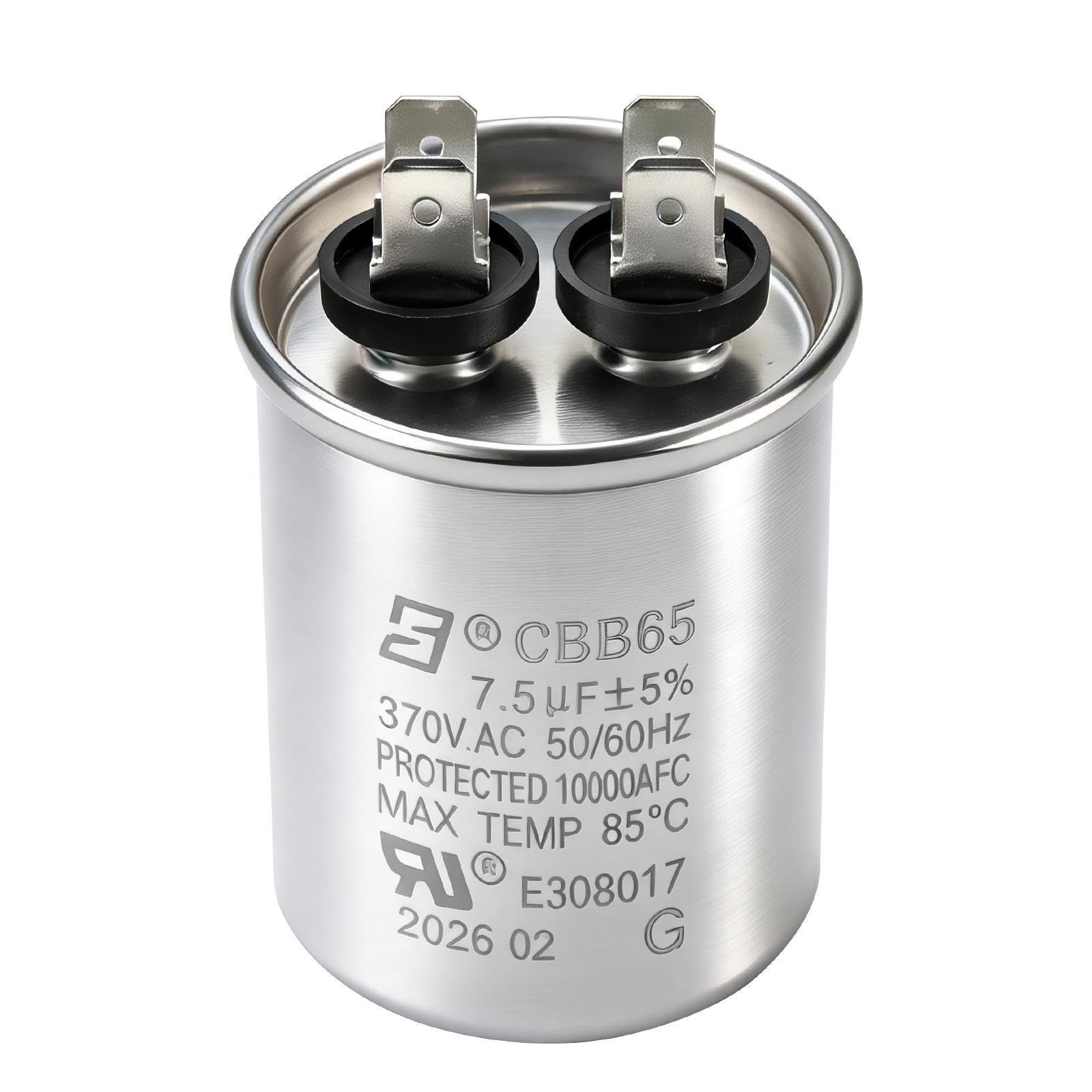 Uimoso Condenser Fan Motor with Capacitor 1/3HP 1075RPM 208-230V CW/CCW Rotation