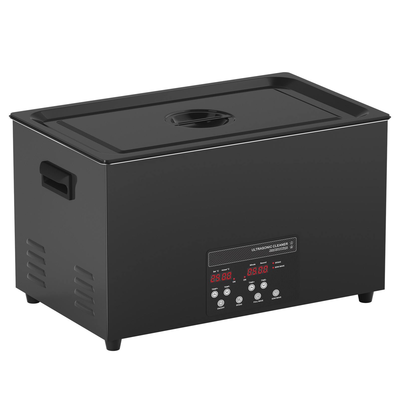 VEVOR Ultrasonic Cleaner 30L Cleaning Machine with Timer Heater & Basket 600W