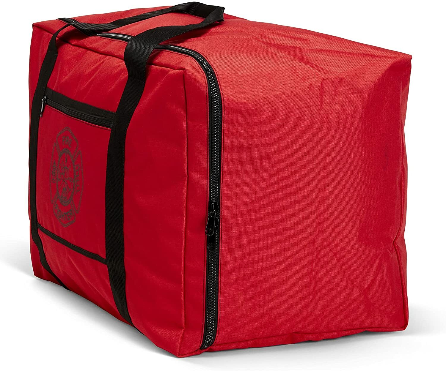 LINE2design Firefighter Turnout Gear Bag with Water Resistant Outer Fabric – Red