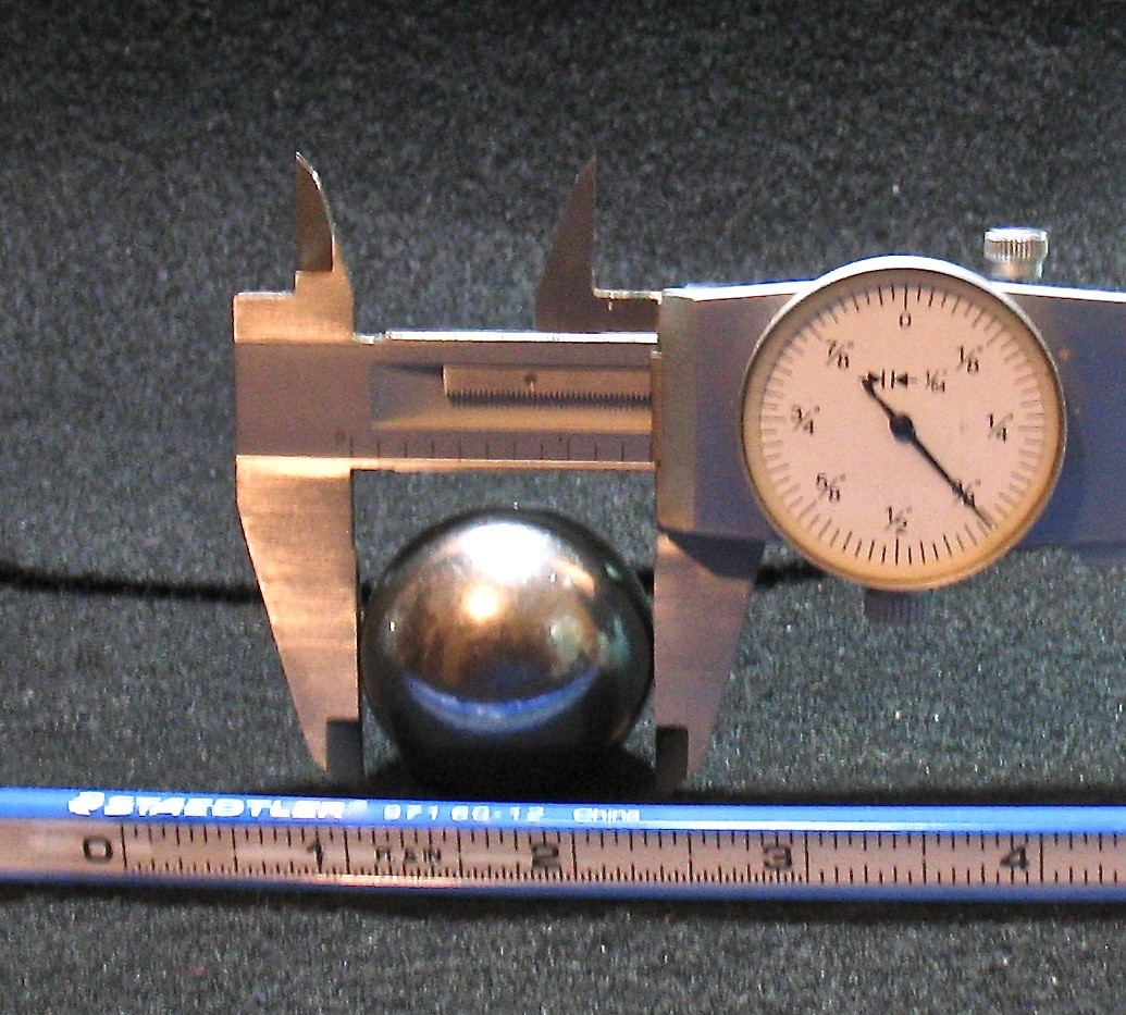 1-3/8 Inch Drillable Soft Carbon Steel Ball