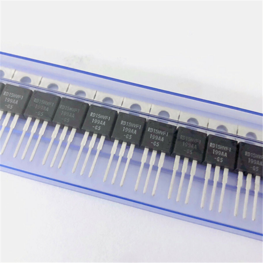 1PCS MITSUBISHI RD15HVF1 Silicon MOSFET Power Transistor 175MHz 520MHz 15W NEW