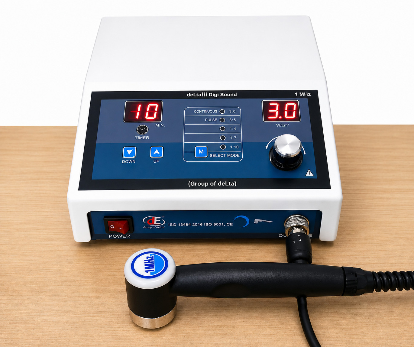 Portable Ultrasound Therapy Machine 1 Mhz Delta : Digi S __