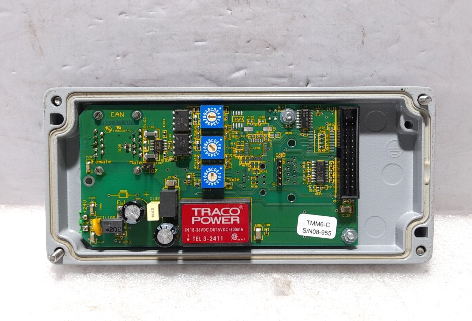 CENTROTHERM TMM6 Temperature Controller Module TMM6-0IG-R16 TracoPower TEL3-2411