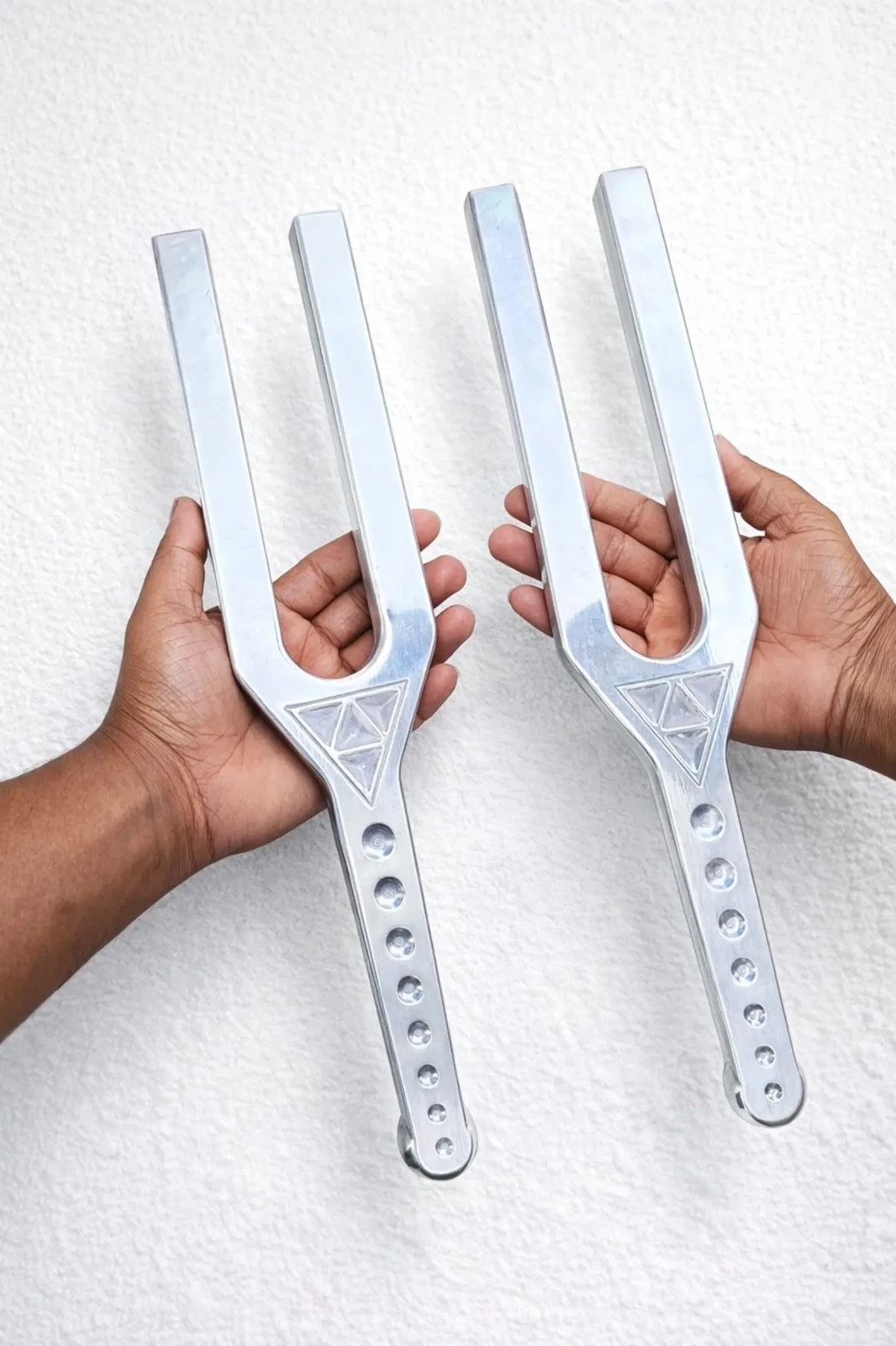 7 CHAKRA Combo Sound Swords Pack of 7 Giant Tuning Fork For Healing, Meditation