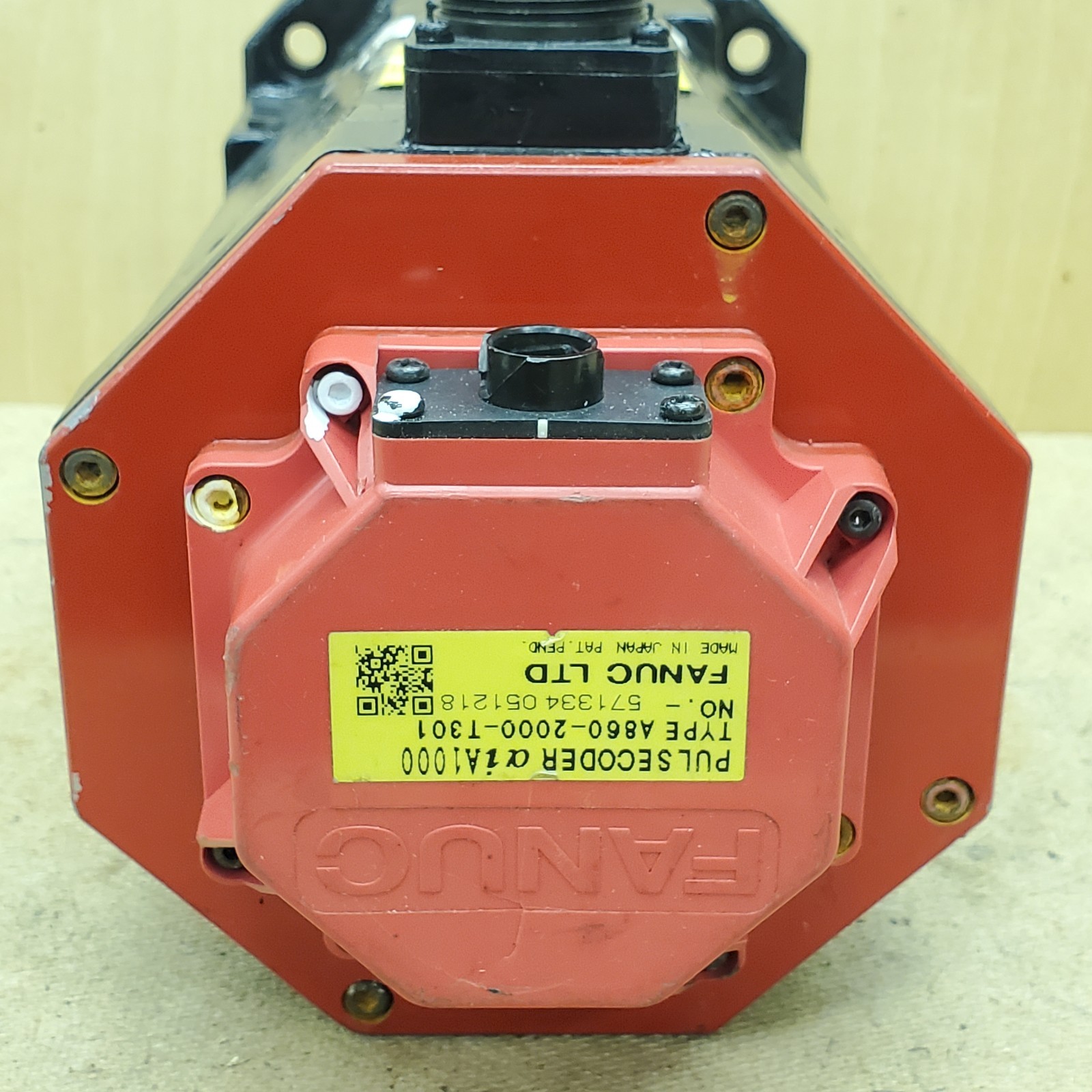 Fanuc A06B-0227-B300 Servo Motor 1.6 KW 3000 RPM 230VAC 3~ A860-2000-T031 – NICE