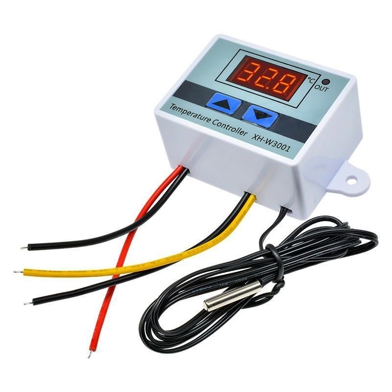 4x AC110-220V Digital Temperature Controllers Incubator Thermostat Switch Probe